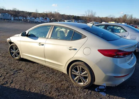 2018 Hyundai Elantra Sel from USA, damaged, VIN 5NPD84LFXJH262632